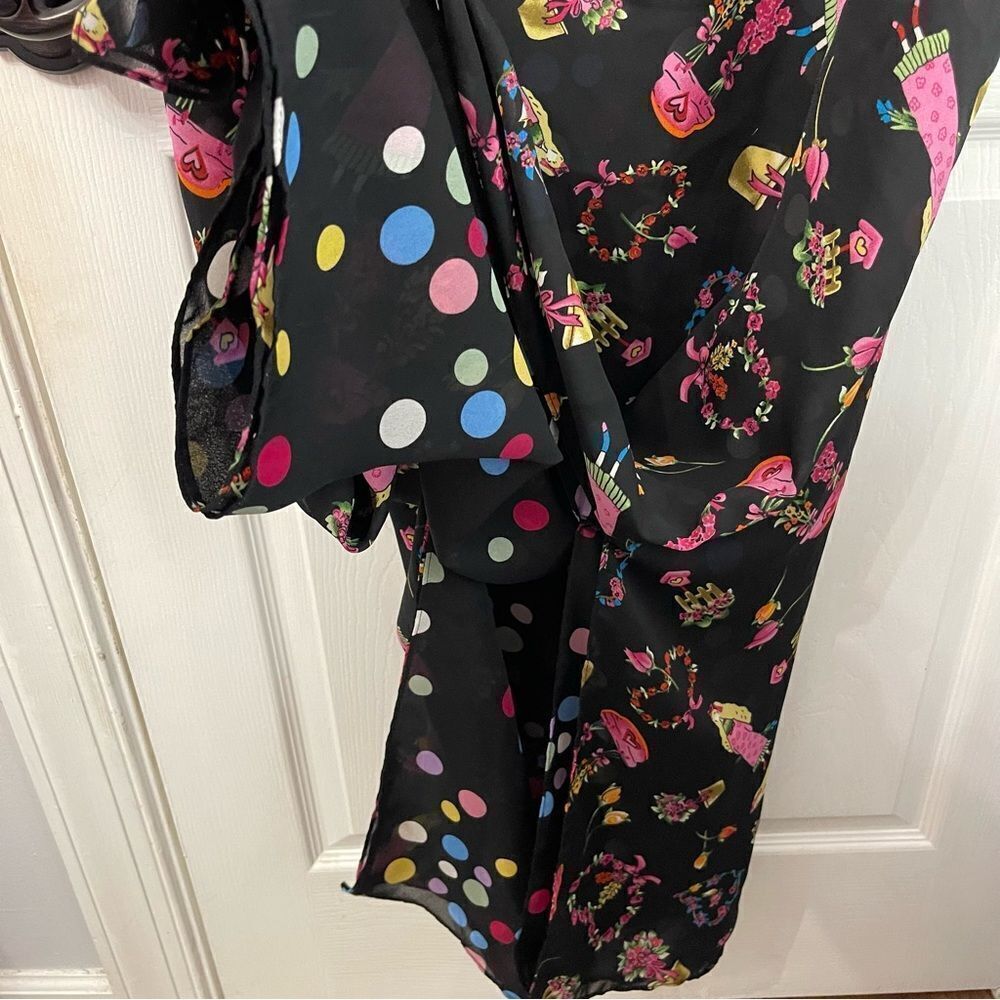 Vintage Impressions Flower & Polka Dot Layer Dress - Picture 7 of 14